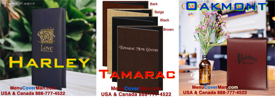 New York Steakhouse Menu Covers